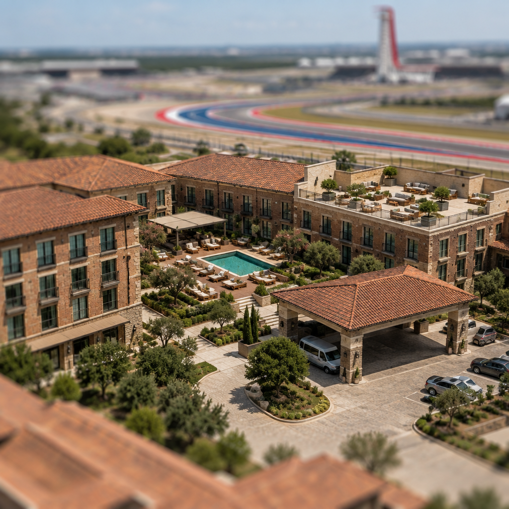 Elegant hotels close to Circuit of the Americas for a refined Austin stay