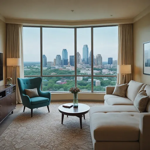 Experience refined comfort: hotel suites downtown for your Austin stay