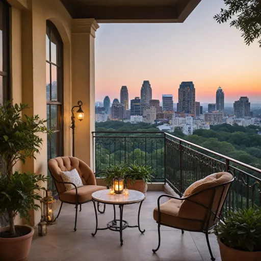 Elegant Austin hotels with balcony experiences for refined stays