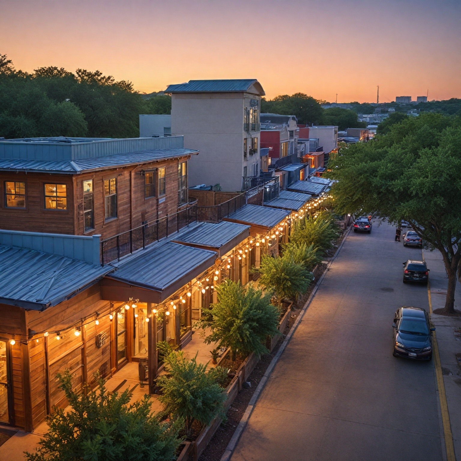 Elevated stays at heights on congress in south Austin