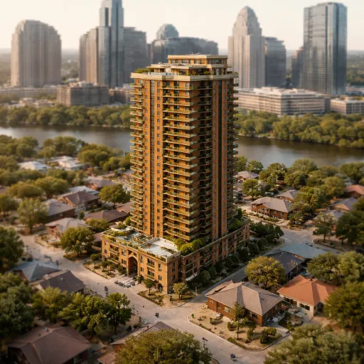 1 Hotel Austin brings eco-luxury to Rainey Street in what could be Texas's tallest tower