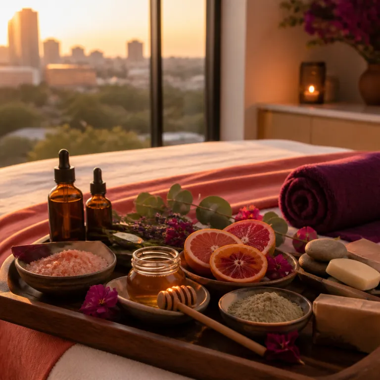 Couples massage in Austin, TX for a refined hotel spa escape