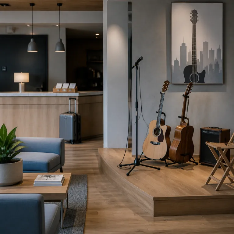 Checking in near the stage: the Austin hotels where live music starts in the lobby